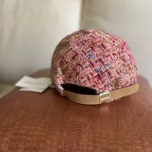 Alexia Admore pink tweed baseball cap Monique Tweed Dress – ALEXIA ADMOR main image 4